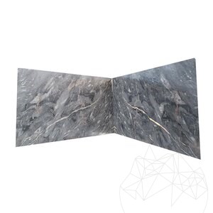 Golden Grey Polierte Marmorplatte 2 cm