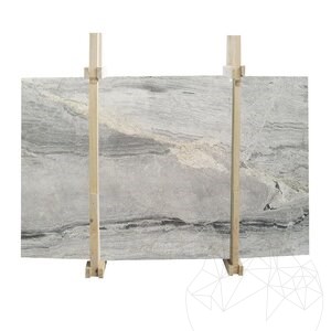 Goldene Tabea Polierte Marmorplatte 2 cm