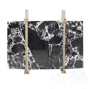 Marmorplatte Grand Antique Poliert, 2cm