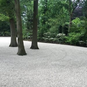 Kiesstabilisierung Design System für Schotterstabilität, weiß, 1176 x 764 x 32 mm