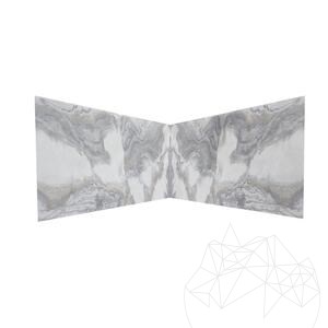 Marmorplatte Harmony White Poliert, 2 cm