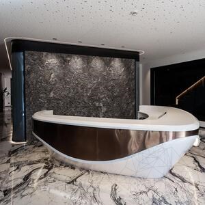 Granitplatte Kosmus Silver Lava Design 2CM