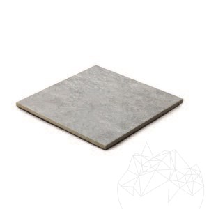 Sinterstein L'ALTRA PIETRA Castello Grey, 60 X 60 X 2 cm, R11 - Rutschfest für den Außenbereich
