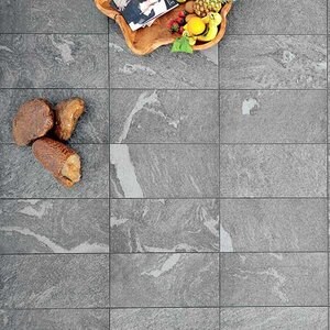 Sinterstein L'ALTRA PIETRA Colosseo Grigioni, 45 X 90 X 2 cm, R11 - Rutschfest für den Außenbereich