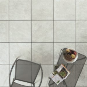 Sinterstein L'ALTRA PIETRA Colosseo Quarzite White, 60 X 60 X 2 cm, R11 - Rutschfest für den Außenbereich