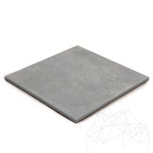 Sinterstein L'ALTRA PIETRA Colosseo Silvergrau, 60 X 60 X 2 cm, R11 - Rutschfest für den Außenbereich