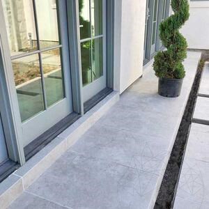 Sinterstein L'ALTRA PIETRA Duomo Bluestone Grey, 60 X 90 X 2 cm, R11 - Rutschfest für den Außenbereich