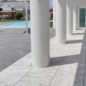 Sinterstein L'ALTRA PIETRA Duomo Carrara, 60 X 90 X 2 cm, R11 - Rutschfest für den Außenbereich