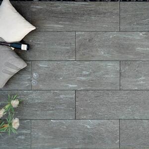 Sinterstein L'ALTRA PIETRA Harena Calanca Dark, 60 X 120 X 1 cm, R10 - Rutschfest für den Innenbereich