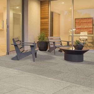 Sinterstein L'ALTRA PIETRA Museo Ardesia Beige, 60 X 90 X 2 cm, R11 - Rutschfest für den Außenbereich