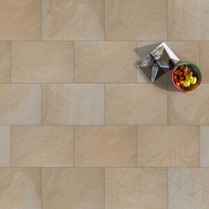 Sinterstein L'ALTRA PIETRA Tempio Buff, 60 X 90 X 2 cm, R11 - Rutschfest für den Außenbereich