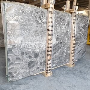 Grigio Superiore Kreuzschliff Polierte Marmorplatte 2 cm