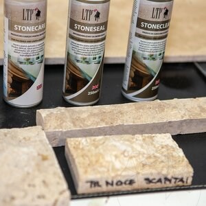 LTP Stone Care Kit - Alles in einem Pflegeset für Kamine und Arbeitsplatten aus Stein (reinigt, versiegelt und pflegt)