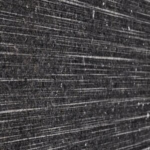 Black Crystal Lineal Design Platte 2CM