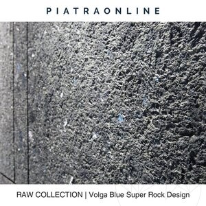 Volga Blue Super Rock Design Platte 3CM