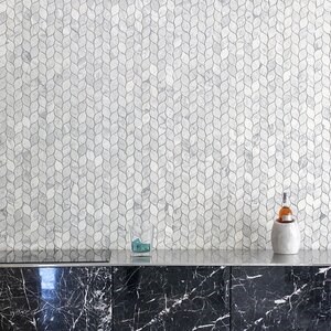 Marmor-Mosaik New York Träne Matt