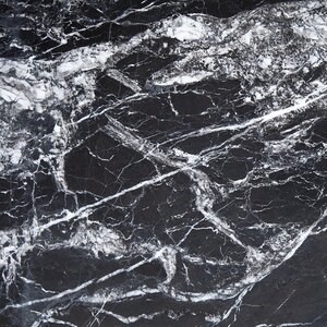 Marmorfliesen Nero Marquina Poliert 61 x 30.5 x 1.2 cm