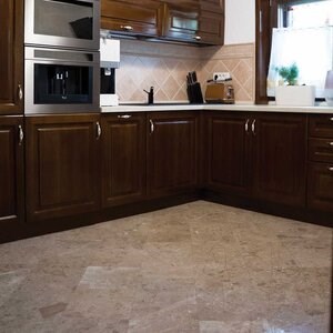 Cappuccino Polierter Marmor 61 x 30,5 x 1,2 cm