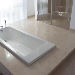 Light Beige Marble, polished, 61 x61 x 1.2 cm