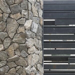 Rock Face Akron Poligonal Marmor