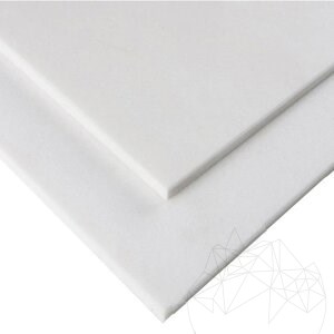 Thassos Polierter Marmor und Fase 61 x 30,5 x 1 cm - Economy
