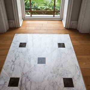 Volakas Polierter Marmor 60 x 30 x 2 cm - Economy