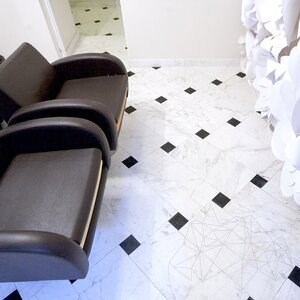 Volakas Polierter Marmor 61 x 30,5 x 1 cm - Standard