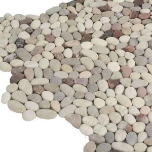 Mix Small Tumbled Pebbles Mosaik
