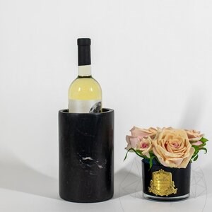 Weinkühler Nero Marmor