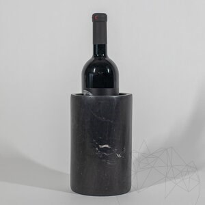 Weinkühler Nero Marmor
