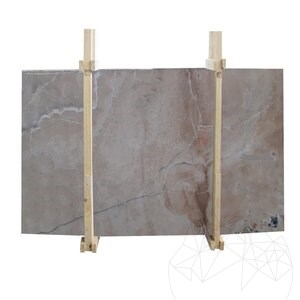 Onix Kreuzschliff Polierte Platte 2 cm