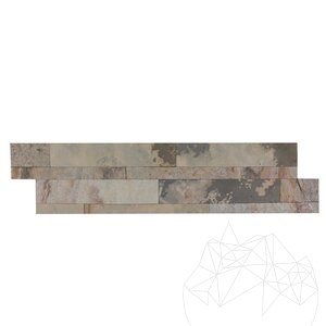 Flexibles Furnier SKIN Panel Express - Indian Autumn, 60x15 cm, selbstklebend 3M für Innenverkleidungen Möbel, Wände