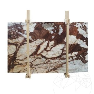 Patagonia Rose Polierte Marmorplatte 2 cm