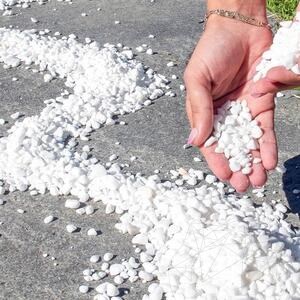 Kieselsteine Weißer Marmor Thassos, 0-1 cm Sack 20 kg