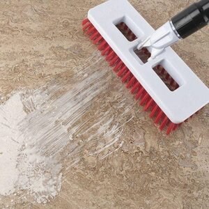 LTP Profesional Exterior Deck Red Brush - Multidirektionale Bürste mit steifen Borsten (Terrassen, Alleen und Außenpflaster)