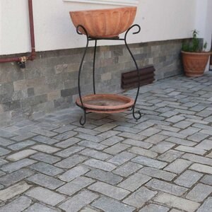 Kavala Riven Slate Kopfsteinpflaster 20 x 10 x 3-5 cm