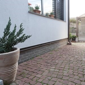 Roter Vidin Splitface Sandstein Kopfsteinpflaster