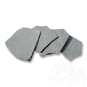 Kavala Polygonal Schiefer 1-3 cm (Groß 7-10 Stück/qm)