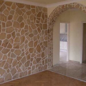 Rhodos Polygonalschiefer - Naturstein für Innen- und Außenfassaden, Pflasterungen und Gehwege 