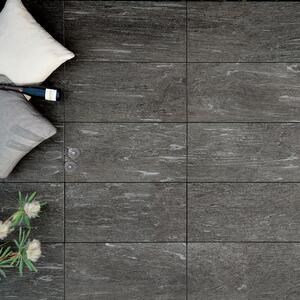  Sinterstein L'ALTRA PIETRA Harena Calanca Dark, 30 X 60 X 1 cm, R10 - Rutschfest für den Innenbereich