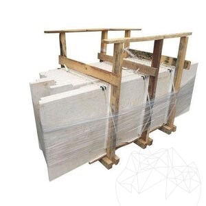 Maßgeschneiderte Stücke Kalkstein Kalkstein poliert Sandstein (Arbeitsplatten / Stufen / Glasuren), 2 cm (nur innen)