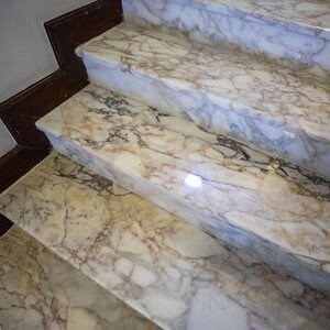 Arabescato Oro Polierte Marmorplatte, 2 cm Zuschnitt - Sonderprojekt-Artikel