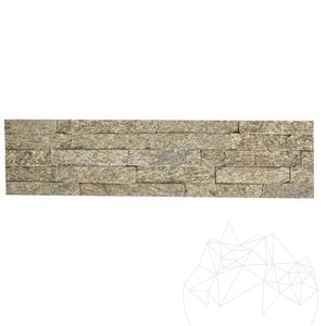 Lemone Quarzit-Wandverkleidungsplatte 15 x 60 x 1-2 cm