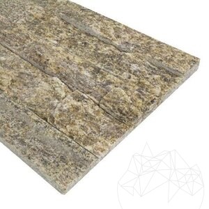 Lemone Quarzit-Wandverkleidungsplatte 15 x 60 x 1-2 cm