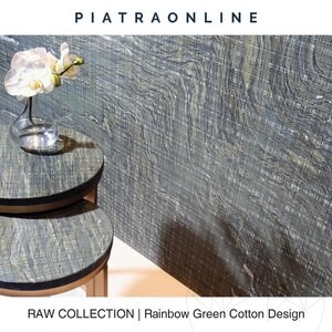 Rainbow Green Cotton Design Platte 2CM