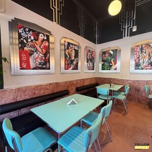 Opiumrot Gefüllte und polierte Travertinplatte, 2 cm