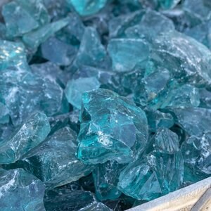 Glas Deko Blau KG