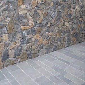 Rock Face Akron Poligonal Marmor