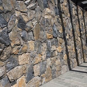Rock Face Akron Poligonal Marmor