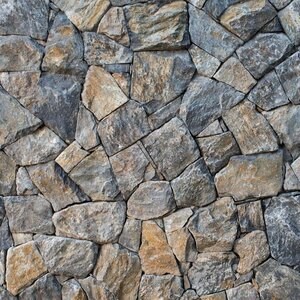 Rock Face Akron Poligonal Marmor